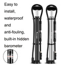 WEST BIKING YP0711122 Portable Bicycle High Pressure Pump(Silver)