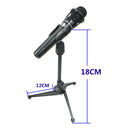 HM101B Standard Foldable Microphone Desk Stand with U-shaped Clip