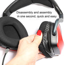 2 PCS Replacement Earpads for Corsair Void Pro Elite,Style: Black Grid