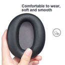2 PCS Headset Earmuffs Sponge Cover for Edifier W820nb,Style: Gray Head Beam