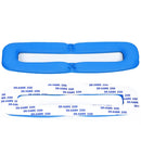 2 PCS Headphone Sleeve Cover for Sennheiser GSP300 GSP370 GSP350,Style: Blue Head Beam