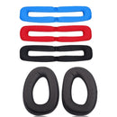 2 PCS Headphone Sleeve Cover for Sennheiser GSP300 GSP370 GSP350,Style: Blue Head Beam