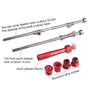 FMFXTR Mountain Bicycles Flower Drum Fast Disassembly Rod(Red)
