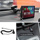 Portable Linux Large Screen Wireless Carplay Car Smart Navigation Screen With Camera