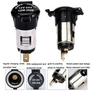 2 PCS Car Modified Cigarette Lighter Car Charging Power Socket Cigarette Type (with 15cm Line)