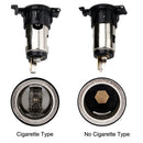 2 PCS Car Modified Cigarette Lighter Car Charging Power Socket No Cigarette Type (with 15cm Line)