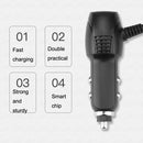2 PCS Car Charger Driving Recorder Supply Line, Style: 1A+2A(Android Straight Head)