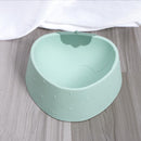 3 PCS Strawberry Shape Pet Bowl Cat Cartoon Anti-Slip Bowl(Green)
