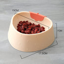3 PCS Strawberry Shape Pet Bowl Cat Cartoon Anti-Slip Bowl(Pink)