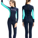 FINDSLINE Lycra Diving Cloth Female Thin Quick-Dry Waterproof Sunblock Wetsuit, Size: XL(Black)