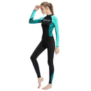 FINDSLINE Lycra Diving Cloth Female Thin Quick-Dry Waterproof Sunblock Wetsuit, Size: S(Black)