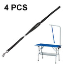4 PCS Pet Bath and Grooming Table Fixed Rope Dog Traction Rope, Color: Black