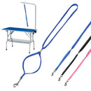 4 PCS Pet Bath and Grooming Table Fixed Rope Dog Traction Rope, Color: Black