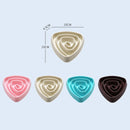 2 PCS Pet Plastic Triangle Anti-Choke Bowl Non-slip Slow Food Dog Bowl(Small Blue)