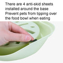 3 PCS Pet Anti-Choke Bowl Slow Food Cat and Dog Food Bowl, Specification: Boxed(Blue)