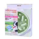 3 PCS Pet Anti-Choke Bowl Slow Food Cat and Dog Food Bowl, Specification: Boxed(Blue)