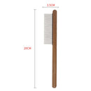 Cat Dog Solid Wood Comb For Removing Floating Hair Pet Cleaning Grooming Flea Comb(B)