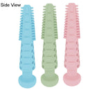 2 PCS Washing Board Toothpaste Shape Bite Toys TPR Dog Teething Stick(Green)