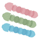 2 PCS Pet Caterpillar Shape Toy Dog Interactive Chewing Teeth Wear-Resistant Stick(Avocado Green)