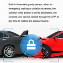KG210 1080P WIFI Hidden HD Voice Prompt Car Recorder, Style: Dual Lens