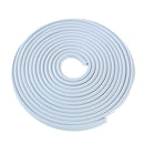 10m U-shaped Non-stick Car Rubber Seal Bumper(White)