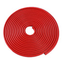10m U-shaped Non-stick Car Rubber Seal Bumper(Red)