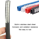 10m U-shaped Non-stick Car Rubber Seal Bumper(Black)
