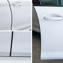 10m U-shaped Non-stick Car Rubber Seal Bumper(White)