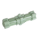 Dogs Bite Toys Hexagonal Molar Rods Pet Tooth Brush(Avocado Green)