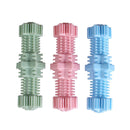 Dogs Bite Toys Hexagonal Molar Rods Pet Tooth Brush(Light Pink)