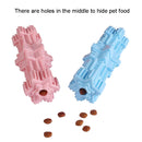Dogs Bite Toys Hexagonal Molar Rods Pet Tooth Brush(Light Pink)