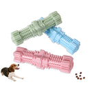 Dogs Bite Toys Hexagonal Molar Rods Pet Tooth Brush(Light Pink)