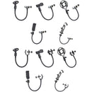 RG-10 Microphone Phone Live Hose Holder, Spec: C-shaped Hose+Bottle Clip