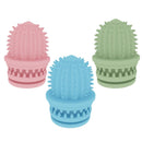 2 PCS Pet Cleaning Teeth TPR Cactus Lightweight Bite-resistant Educational Toys(Light Blue)