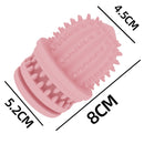 2 PCS Pet Cleaning Teeth TPR Cactus Lightweight Bite-resistant Educational Toys(Light Pink)