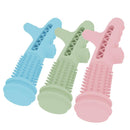 Hollow Branches Shaped Dogs Grinding and Cleaning Teeth Rod Pet Bite Resistant Toys(Light Blue)