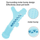 Hollow Branches Shaped Dogs Grinding and Cleaning Teeth Rod Pet Bite Resistant Toys(Light Blue)