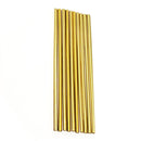 10 Packs Car Air Conditioner Vent U-shaped Electroplating Decorative Strip(Plating Gold)