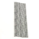 10 Packs Car Air Conditioner Vent U-shaped Electroplating Decorative Strip(Green Ice Silver)