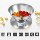 5kg/1g High Precision Kitchen Scale Roasting Electronic Scale Coffee Scale with Alarm Timer(Silver)