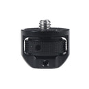 Camera Conversion Screw 1/4 Inch Adapter for DJI Pocket2 /Insta360 ONE X2(Black)