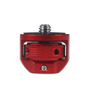 Camera Conversion Screw 1/4 Inch Adapter for DJI Pocket2 /Insta360 ONE X2(Red)