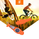 Multifunctional Bicycle Tire Changing Tool, Color: Black+5 Tire Patches