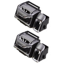 2 PCS SD-1012 Car Multifunctional Drink Holder Garbage Box(Silver)