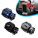 2 PCS SD-1012 Car Multifunctional Drink Holder Garbage Box(Blue)