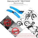 2632 Bicycle Quick Release Mudguards, Style: Ordinary (Black)