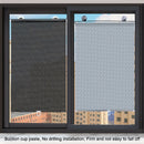2 PCS Suction Cup Car Shade Curtain Window Telescopic Roller Blind, Size: 40x60cm Silver Lyser