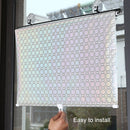2 PCS Suction Cup Car Shade Curtain Window Telescopic Roller Blind, Size: 40x60cm Silver Lyser