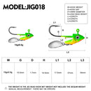 5 PCS Lead Material Fish Shape Anti-hanging Bottom Hook, Specification: 15g(Orange)