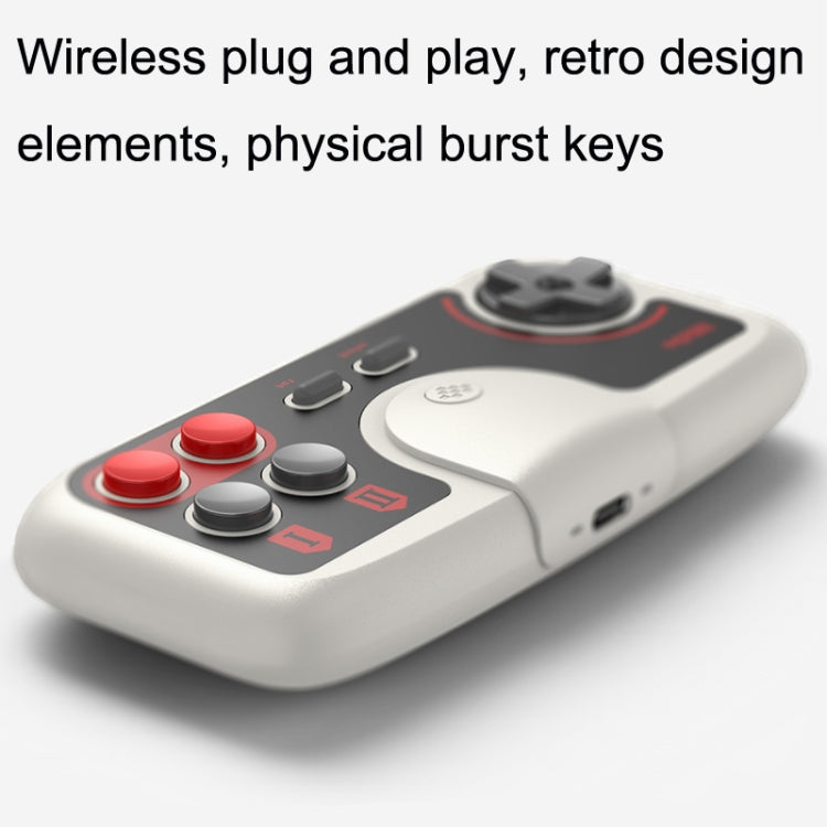 8Bitdo PCE2.4G Wireless Gamepad For Switch(Light Gray )